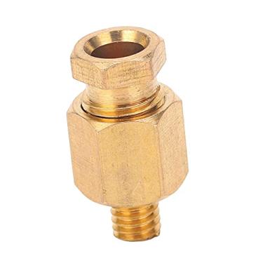 Imagem de ZJchao Conector de Encaixe Reto de Rosca de Latão para Tubo, Suprimentos de Tubulação Industrial Duráveis ​​para Tubos de Alumínio e Cobre de Nylon M6 X 1 Tamanho 4mm 6mm (PD606)
