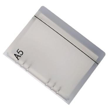 Imagem de Generic Pasta Transparente, Pasta de Superfície Fosca para Notebook, Alta Resistência para Escritório para Escola (A5)