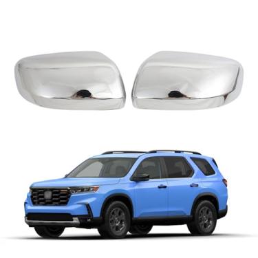 Imagem de Acabamento da tampa do espelho retrovisor de porta externa para Honda Pilot 2023-2025/Passport 2026 Acessórios, tampa do espelho retrovisor lateral da carroceria, tampas de proteção de tampa de
