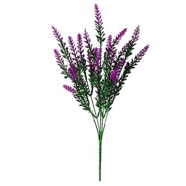 Imagem de Yalych 1 pacote de flores artificiais roxas artificiais para casa flores artificiais artificiais flores artificiais brancas flores artificiais a granel (cor: vermelho melancia, tamanho: tamanho único)