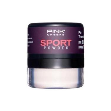 Imagem de Pink Cheeks Sport Power FPS 30 FPUVA 13 Translúcido Pó Solto com Protetor Solar Matte 5g-Unissex