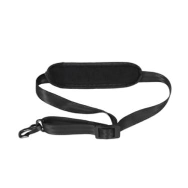 Imagem de harayaa Correia de pescoço para saxofone, com acabamento fino, acolchoada, portátil e leve, para saxofones alto, tenor, barítono e soprano, Preto