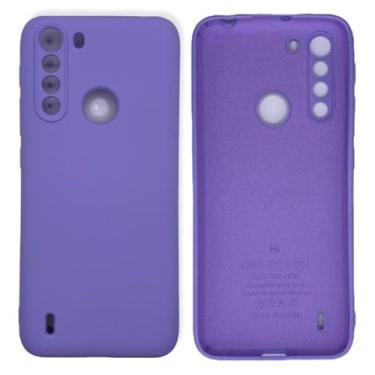 Imagem de Case Capa Capinha Motorola One Fusion/One Fusion Plus Aveludada Proteç