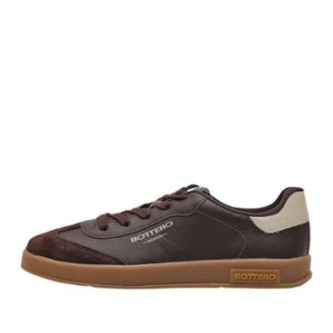 Imagem de Tênis Feminino Casual Bottero Couro Marrom Café 364905-18-Feminino