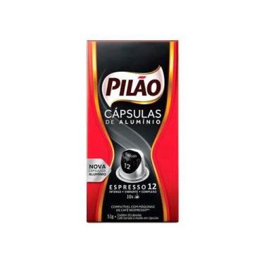 Imagem de Café Espresso Cápsula 12 Pilão 10 unidades - PILAO
