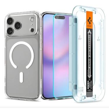 Imagem de Capa Spigen [2 em 1] para iPhone 17 Pro: Ultra Hybrid MagFit Pack [Anti-amarelecimento] Projetada para Apple iPhone 17 Pro Max