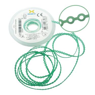 Imagem de Elástico Borrachinha Aparelho Ortodôntico Corrente Médio 1.5 metros