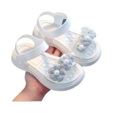 Imagem de Sandálias De Princesa Para Meninas De 2 a 9 Anos, Casuais De Verão, Pa