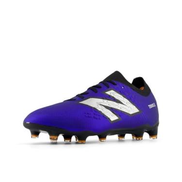 Imagem de New Balance Tênis de futebol unissex Tekela Magia Low Laced Fg V4+, Infinito azul/prata metálico/preto, 8 X-Wide Women/6.5 Wide Men