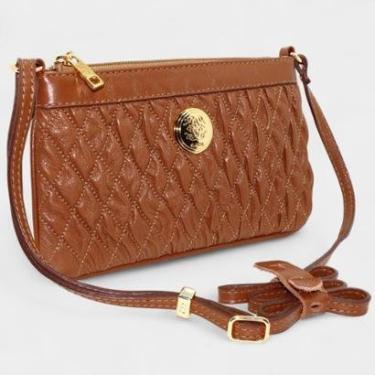 Imagem de Bolsa Crossbody Classe Couro Legítimo Casual Kelly Feminina-Feminino