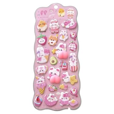 Imagem de Autocolantes Animados, Brinquedos Adesivos De Animais, Autocolantes de Figuras de Cartoon para Scrapbooks, Para Diario Scrapbook Estojo Tablet Capa De Telemovel Garrafa De Agua Portatil Skateboard