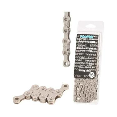 Imagem de Corrente De Bicicleta Em Aço Carbono 116L Para MTB E Bicicleta De Estr