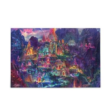 Imagem de Quebra-cabeças de madeira e papel com 500 peças com bolsa de armazenamento para adolescentes