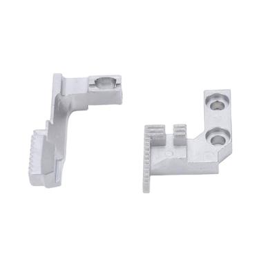 Imagem de Jiawu Conjunto de Cães de Alimentação para Máquina de Costura de Aço Carbono Com Prova de Desgaste e Recurso de Longa Duração para Peças de Reposição de Máquina Overlock S14-78, 2 Unidades, Fácil de Instalar