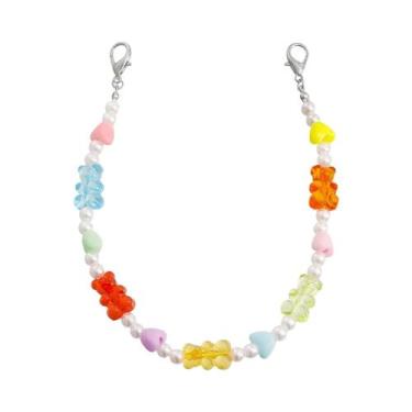 Imagem de Pulseiras De Pé Femininas Com Pérolas Simuladas Em Acrílico, Corrente 