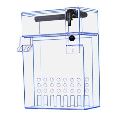Imagem de Generic Caixa de filtro para aquário com tampa, fácil de instalar, transparente, para pendurar em aquários de tartarugas, acessórios para aquário para sala de, 18cm X 9cm X 28cm
