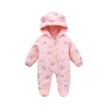 Imagem de Macacão De Flanela Para Bebê Recém-Nascido, Macio E Quente, Para Outon