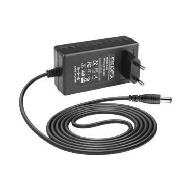 Imagem de Fonte De Alimentação DC 24V Preta 2A 3A Adaptador Transformador Para I