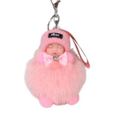 Imagem de CHAVEIRO FASHION BONEQUINHA POM POM SONINHO-Unissex
