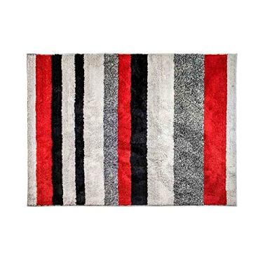 Imagem de Tapete Para Quarto,sala,escritório 1,33 X 2,00 Antiderrapante (Listrado Duo)