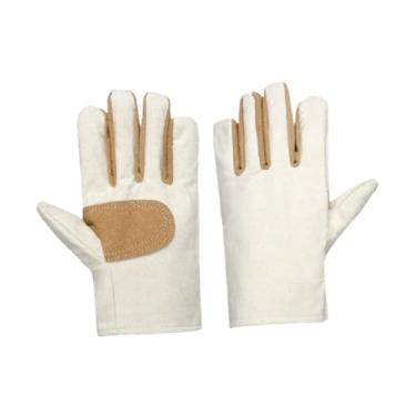 Imagem de IEUDNS Luvas de Jardinagem para Carpinteiros, Luvas para Homens E Mulheres com Estampa de Durião, Abacaxi E Castanha.