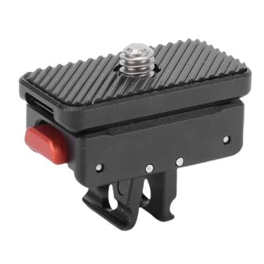 Imagem de EBTOOLS Suporte de Liberação Rápida para Câmera, Adaptador Magnético de Liberação Rápida de Liga de Alumínio Com Furo de Parafuso de 1/4, para Câmeras de Ação Ace Pro2 Go3S 360 X4 X5,