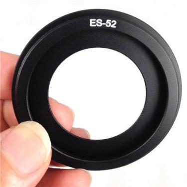 Imagem de Parasol de Encaixe Lentes Canon ES-52 Para-sol ES52 - Fotoparts