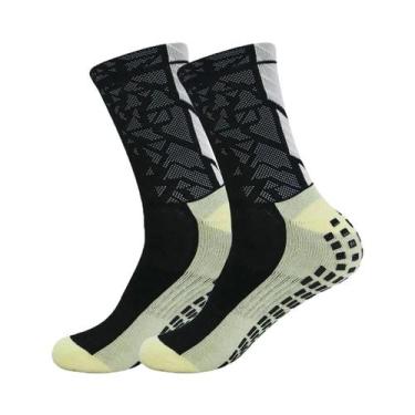 Imagem de Meias Esportivas Antiderrapantes Masculinas Para Futebol, Basquete, Yo
