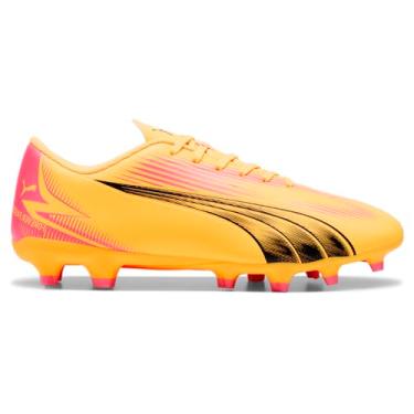 Imagem de Puma Chuteira masculina Ultra Play Firme, Artificial Ground Soccer, Sun Stream - preto brilho pôr do sol, 40