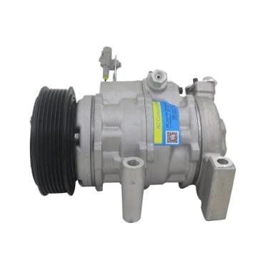 Imagem de Compressor de ar condicionado AC, compatível com TOYOTA YARIS VIOS LIMO 2002-2008 10SRE11C 4472609700 447260-9700 88320-0D150 88320-0D140