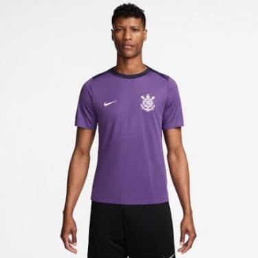 Imagem de Camisa Nike Corinthians Treino 2025 Masculina-Masculino