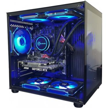 Imagem de PC Gamer Intel Core i5 12400F, Placa Mãe H610M, 16GB DDR4 3200MHz, SSD 1TB M.2, GeForce RTX 3050 6GB, Water Cooler 240mm ARGB, Fonte 600W, Gabinete com Iluminação ARGB