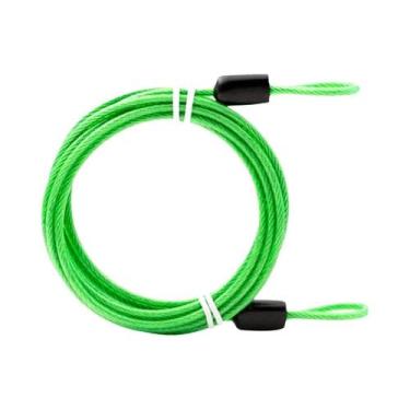 Imagem de Cabo De Aço Revestido Antifurto De 2m Para Bagagem, Equipamentos De Vi