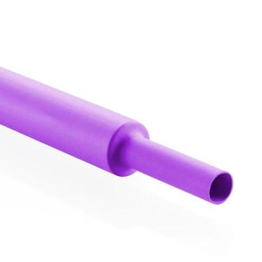 Imagem de Tubo Termo Retrátil 16mm Espaguete Contração 2:1 Rolo Com 100 Metros -