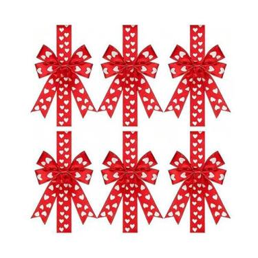 Imagem de Laços De Para Armário - 6 Peças 100cm Reutilizáveis Para Dia Dos Namorados,Decorações Cozinha Laços Porta Para Festas,Aplicável A Parede Móveis Janela Casa Quarto E