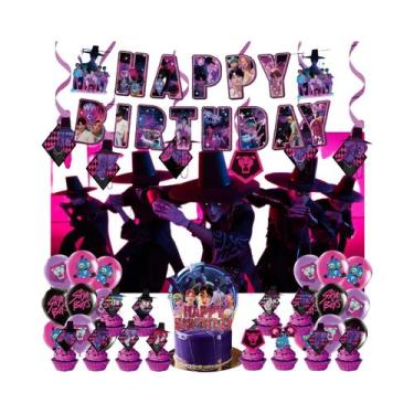 Imagem de Conjunto De Decoração Para Festa Kpop Demon Hunters Para Meninos, Topp
