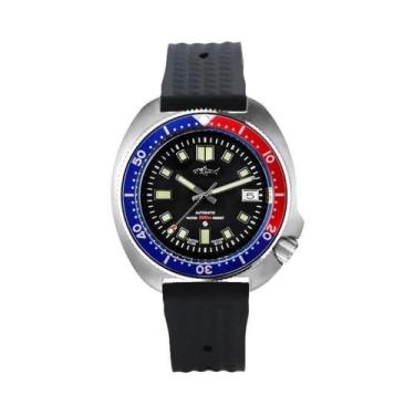 Imagem de Relógio Mecânico Automático Luminoso Masculino HEIMDALLR C3 Com Crista