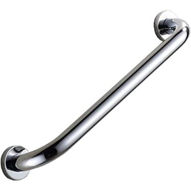 Imagem de Barras de apoio de chuveiro para segurança de banheiro, corrimão, banheira, alça de vaso sanitário/prata/37 cm