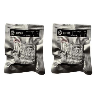Imagem de Cartucho Datador Solvent Print Hp B3f58b 2580 Tij Thermal Inkjet Kit 2 Pçs