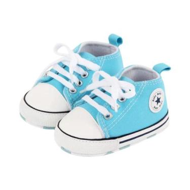 Imagem de Tênis De Lona Unissex Para Bebês, Sola Macia Antiderrapante, Primeiros
