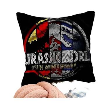 Imagem de Dinossauro J-Jurassic Park Fronha Design Capa de Almofada Decoração De