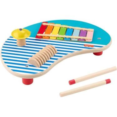 Imagem de FISHER-PRICE Wood Mesa Musical com Instrumentos 3 em 1