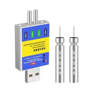 Imagem de Carregador De Bateria USB Recarregável Para Alarme De Pesca E Indicado