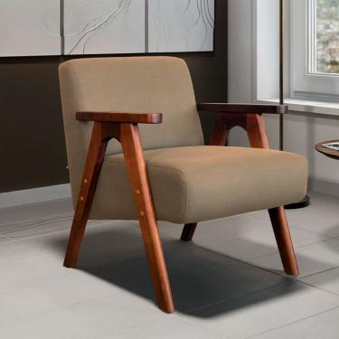 Imagem de Poltrona America em Madeira Eucalipto Movellu Home