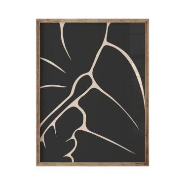 Imagem de Pintura Em Tela Com Estampa Floral Boêmia, Decoração Botânica Abstrata