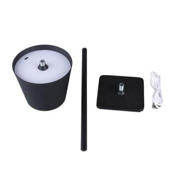 Imagem de Luminária de Mesa Led Usb Lyor Elegance 9,5cm x 38cm Preta