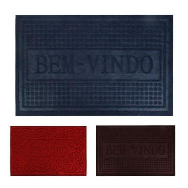 Imagem de Tapete Capacho para Porta 37cm x 57cm Comércio e Residências - CLEAN T