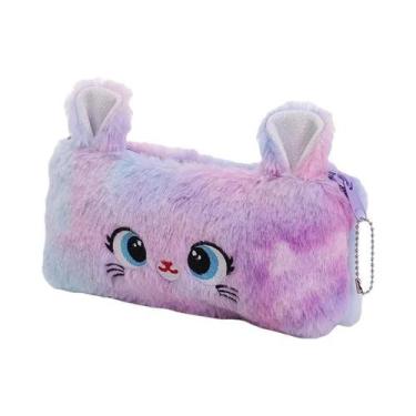 Imagem de Estojo De Lápis Kawaii Com Zíper De Grande Capacidade Para Meninas, Ar