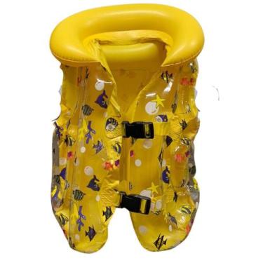 Imagem de Colete Infantil Piscina Boia Inflável Criança Proteção Tam.G - Summer 