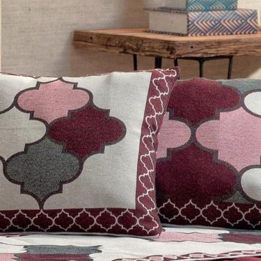 Imagem de Almofada Decorativa Turin Quadrada Com Refil 58% Algodão / 42% Poliéster - Marrocos